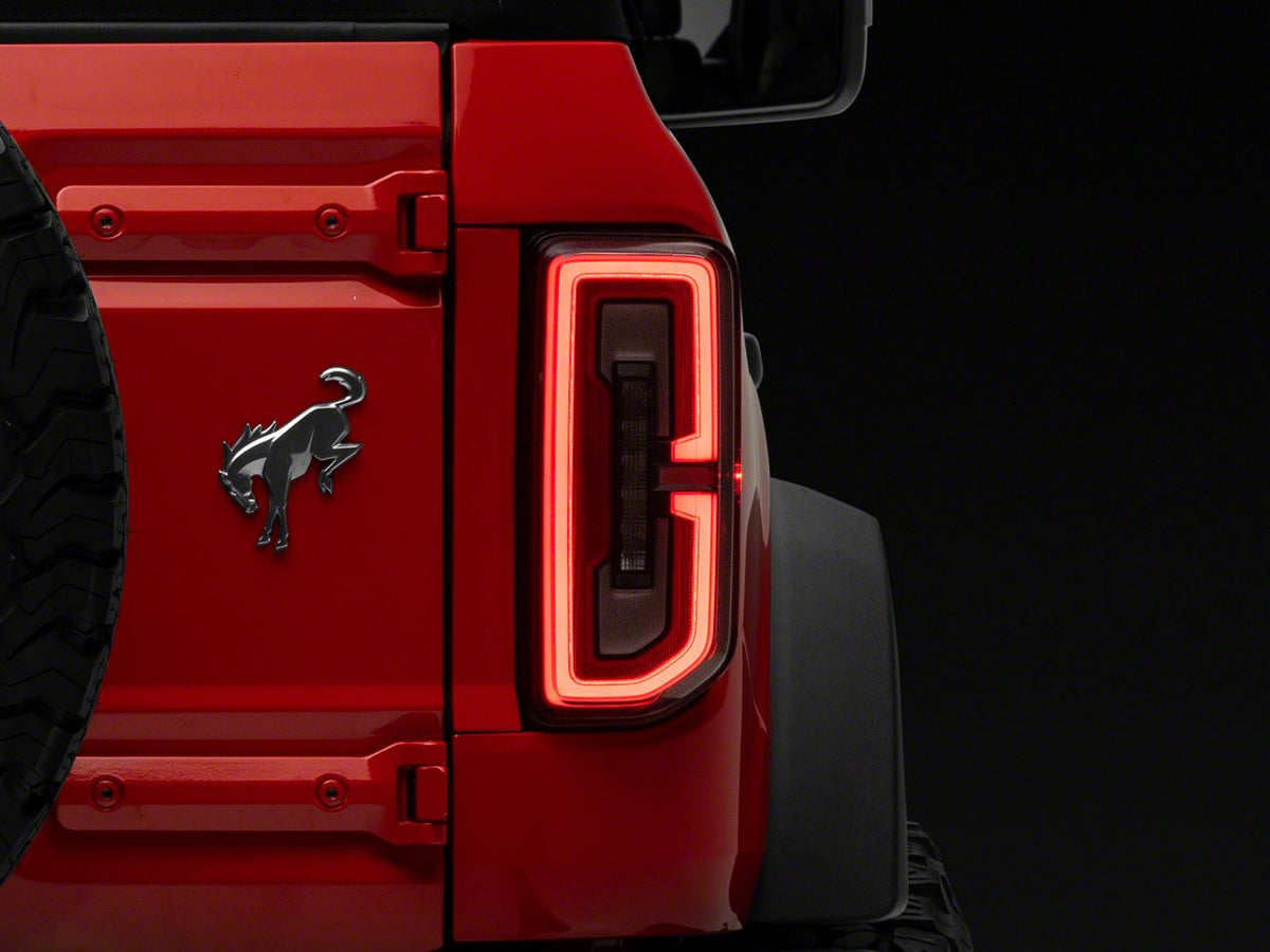 2021-2026 Ford Bronco Ring LED Tail Lights by Raxiom - view 4