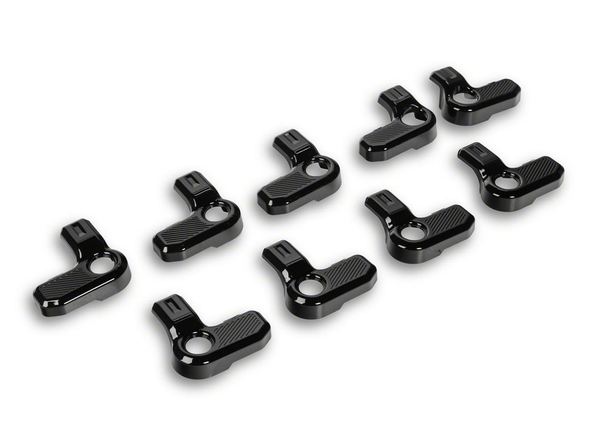 2021-2025 Ford Bronco Hardtop Latch Trim - Gloss Black by RedRock - view 2