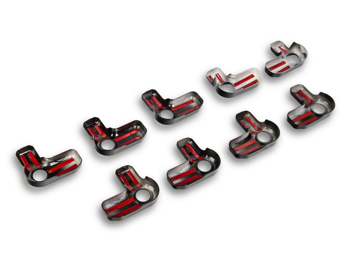 2021-2025 Ford Bronco Hardtop Latch Trim - Gloss Black by RedRock - view 3