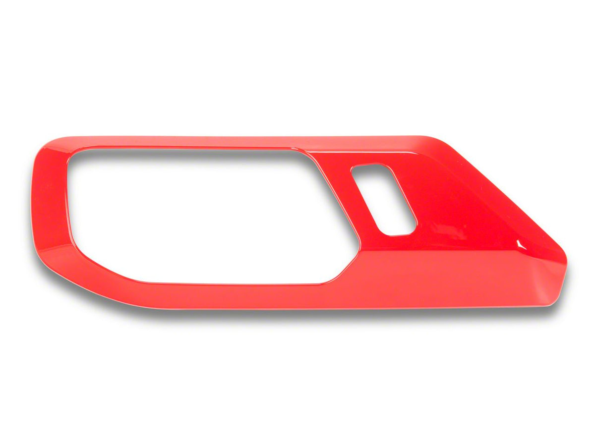 2021-2025 Ford Bronco 4-Door Door Handle Trim - Red by RedRock - view 6