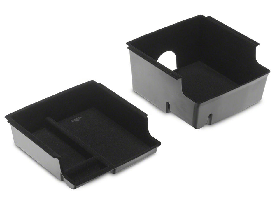 2021-2024 Ford Bronco Flocked Upper & Lower Console Trays by RedRock - view 10