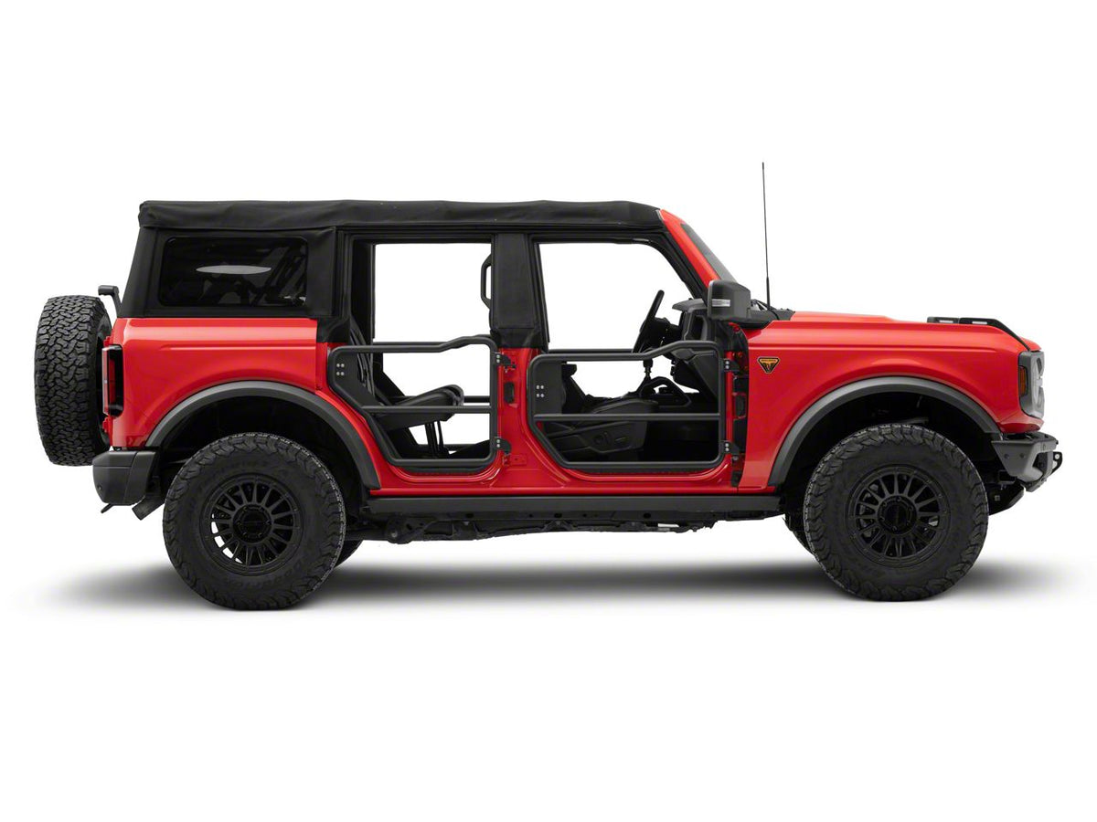 2021-2026 Ford Bronco 4-Door Off-Road Tube Doors by RedRock - view 3