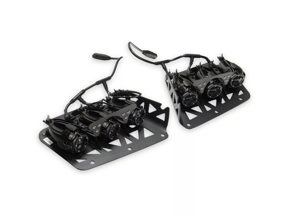 2021-2026 Ford Bronco Tri-Glo LED Fog Light Kit by Raxiom - view 1