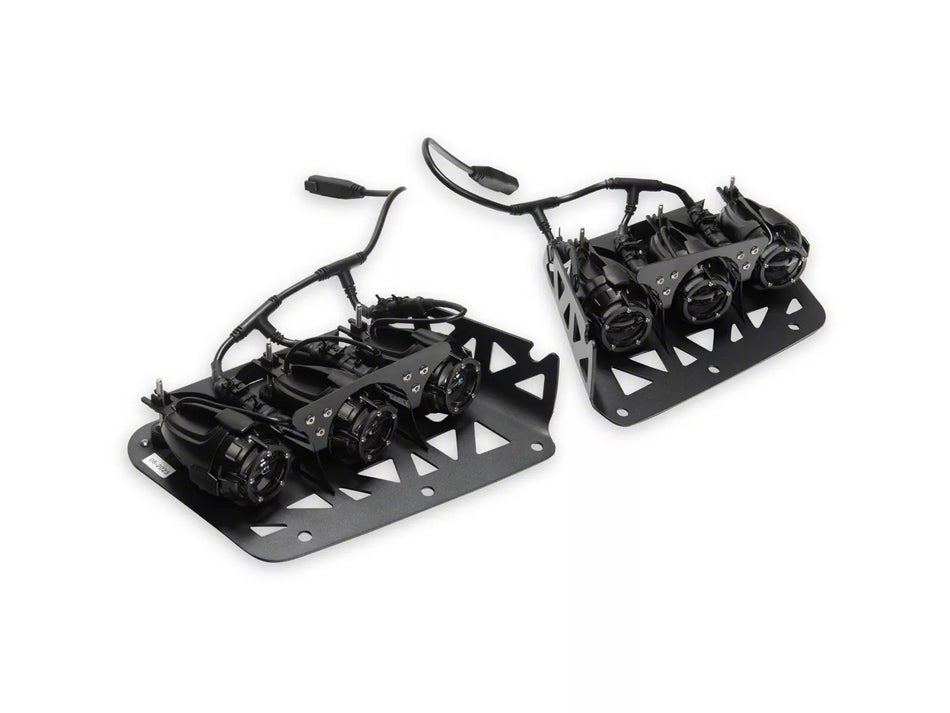 2021-2026 Ford Bronco Tri-Glo LED Fog Light Kit by Raxiom - view 1