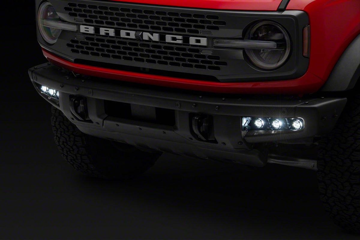 2021-2026 Ford Bronco Tri-Glo LED Fog Light Kit by Raxiom - view 3
