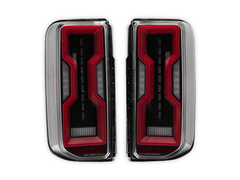 2021-2026 Ford Bronco Clear Lens LED Tail Lights by Raxiom Axial - view 9