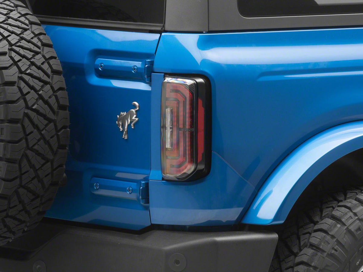 2021-2026 Ford Bronco Geometric LED Tail Lights (FB59467) by Raxiom - view 3
