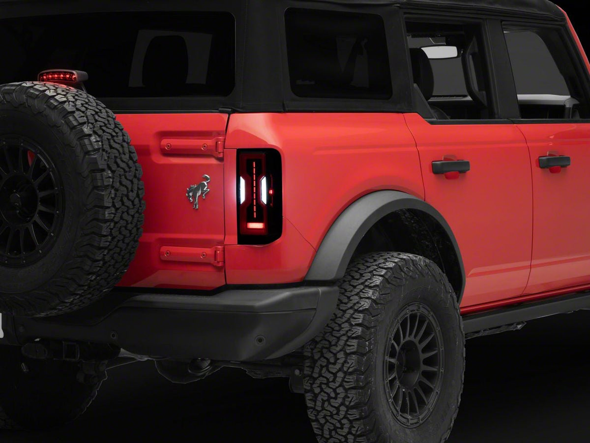 2021-2026 Ford Bronco Clear Lens LED Tail Lights by Raxiom LDS - view 2