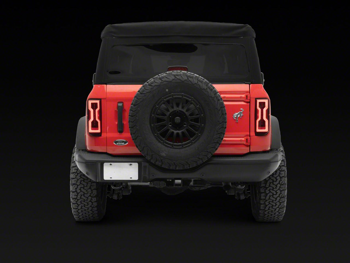2021-2026 Ford Bronco Smoked Lens LED Tail Lights by Raxiom LDS - view 5
