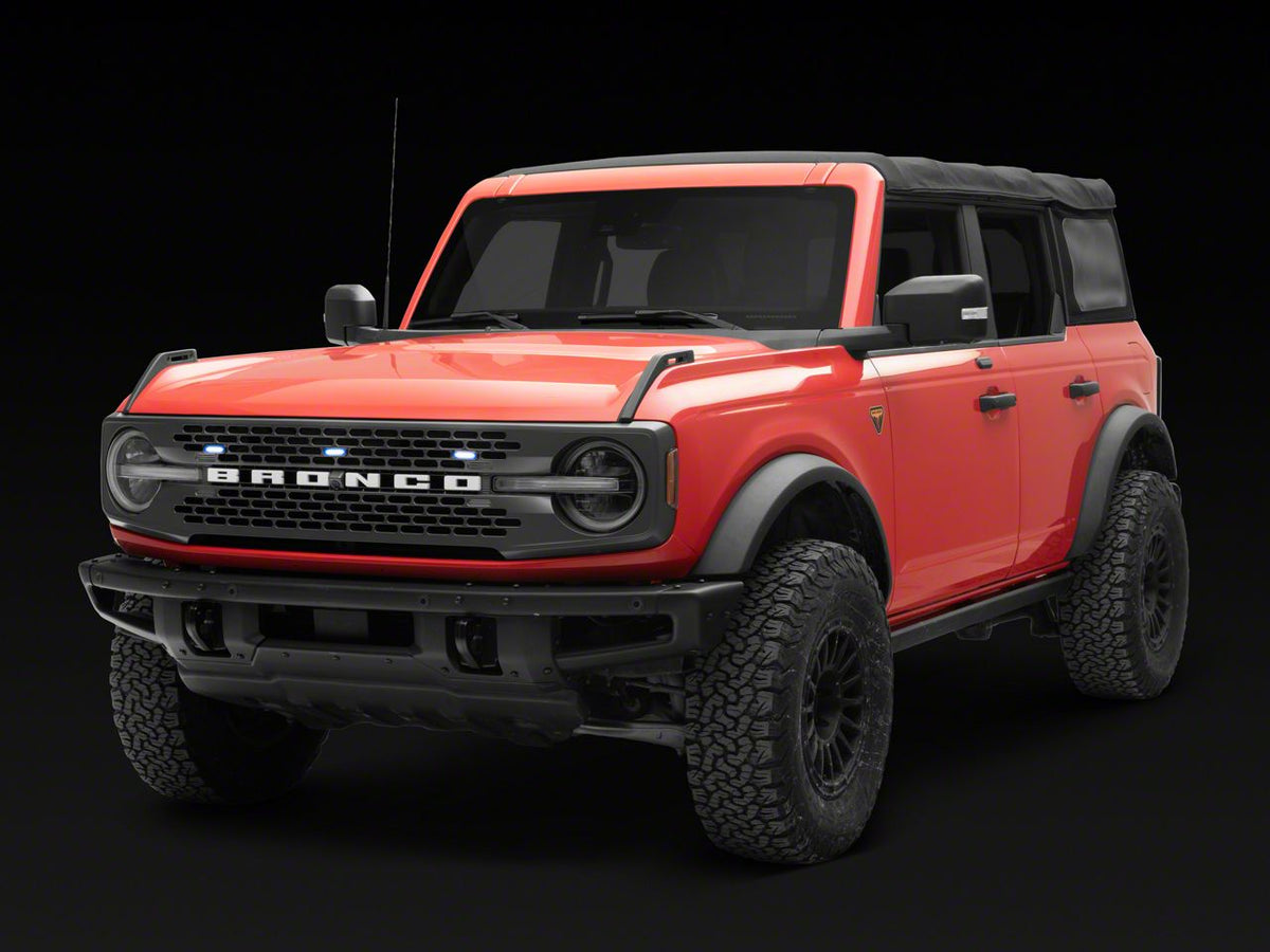 2021-2026 Ford Bronco Badlands RGB Grille Lights by Raxiom - view 2