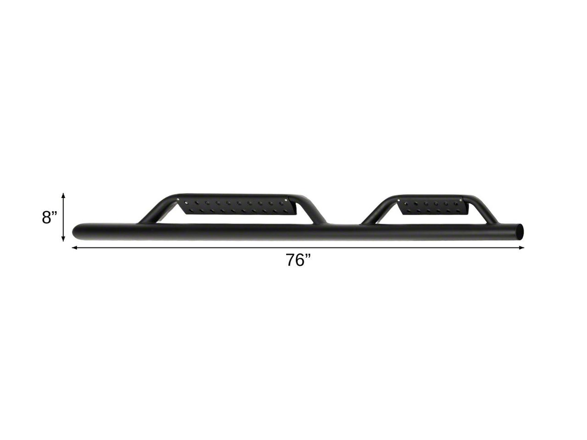 2021-2026 Ford Bronco 4-Door 3-Inch Drop Side Steps by RedRock - view 6