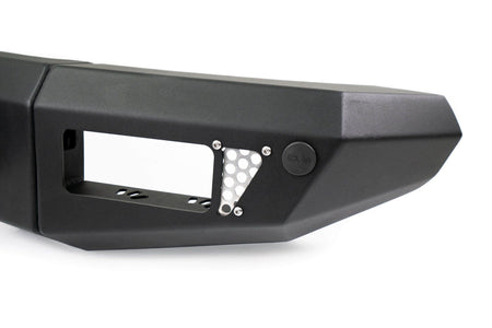 DV8 Offroad OE Plus Series front bumper corner cap, angled product shot on white background