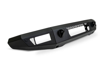 DV8 Offroad OE Plus Series V2 front bumper, side profile product shot on white background