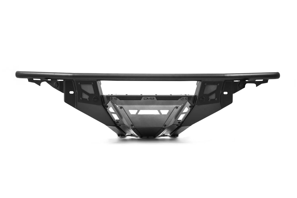 DV8 Offroad FBBR-08 Tube Series front bumper uninstalled product shot – 2021-2026 Ford Bronco