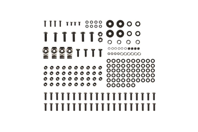DV8 Offroad Tube Series front bumper hardware and fastener kit included in box – 2022–2026 Ford Bronco Raptor