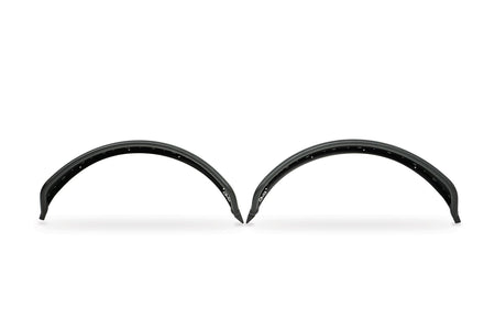 DV8 Offroad tube fender flares for 4-door Ford Bronco, pair of flares product shot on white background