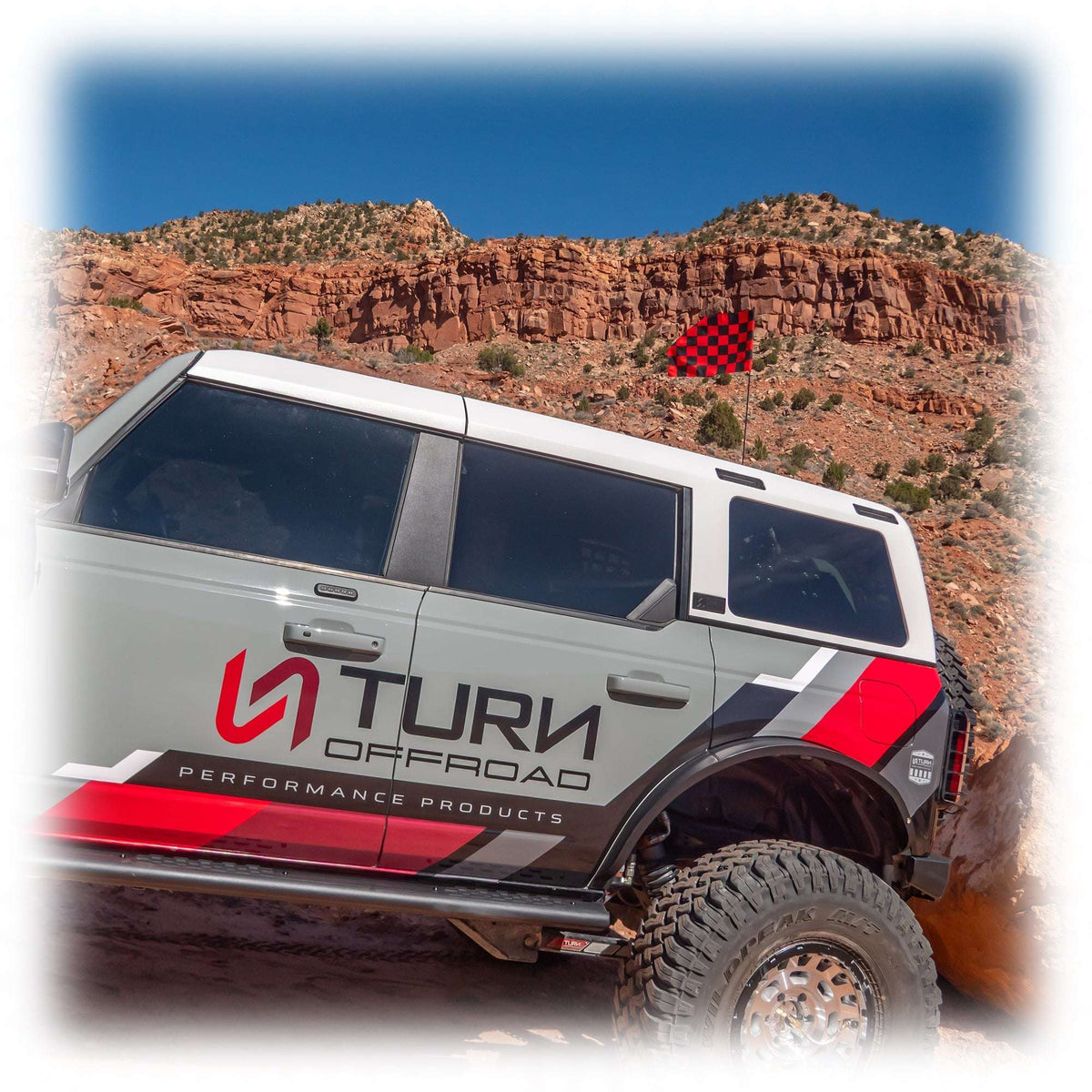 4-Door TR10 Hard Top with White Gelcoat for Ford Bronco - view 6