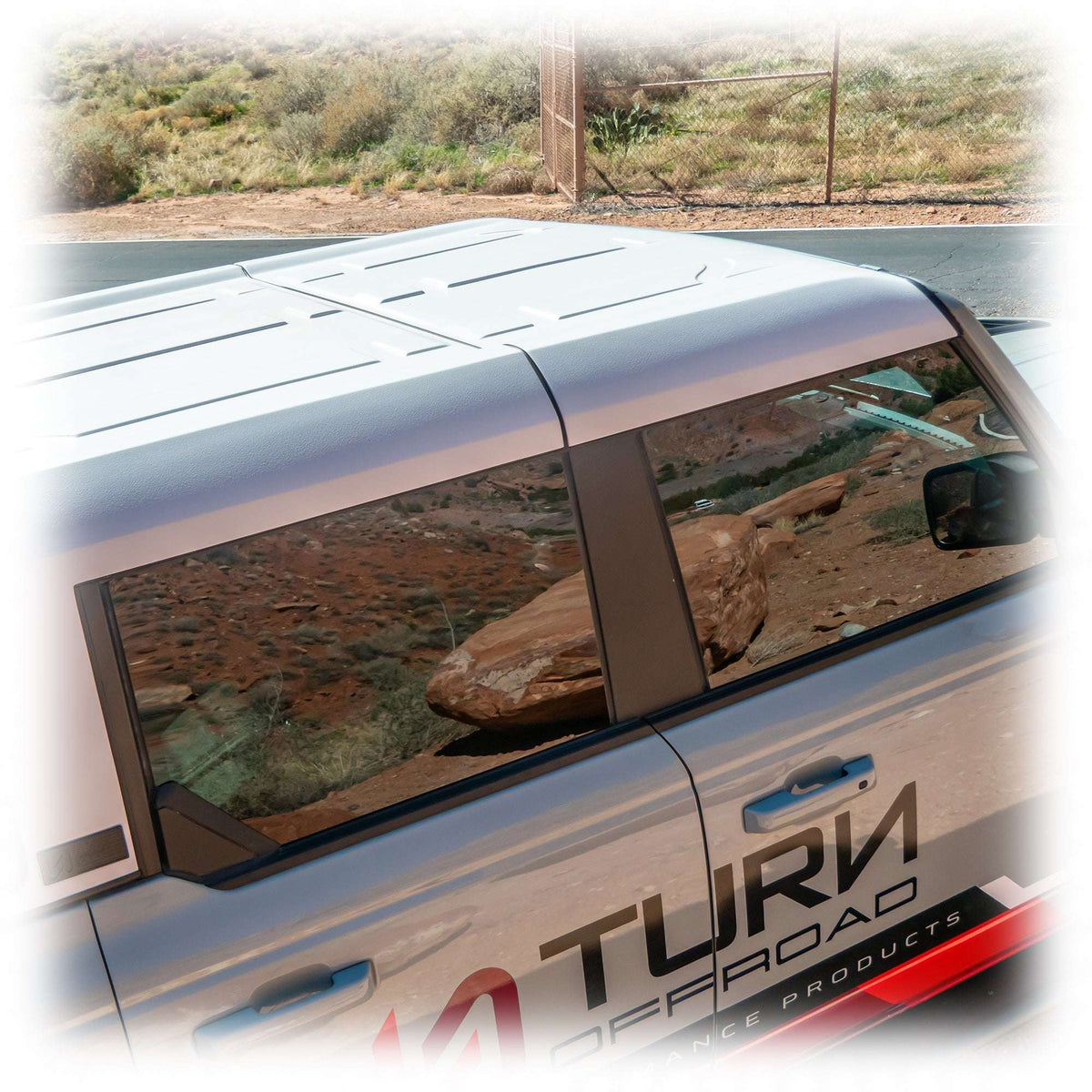4-Door TR10 Hard Top with White Gelcoat for Ford Bronco - view 8