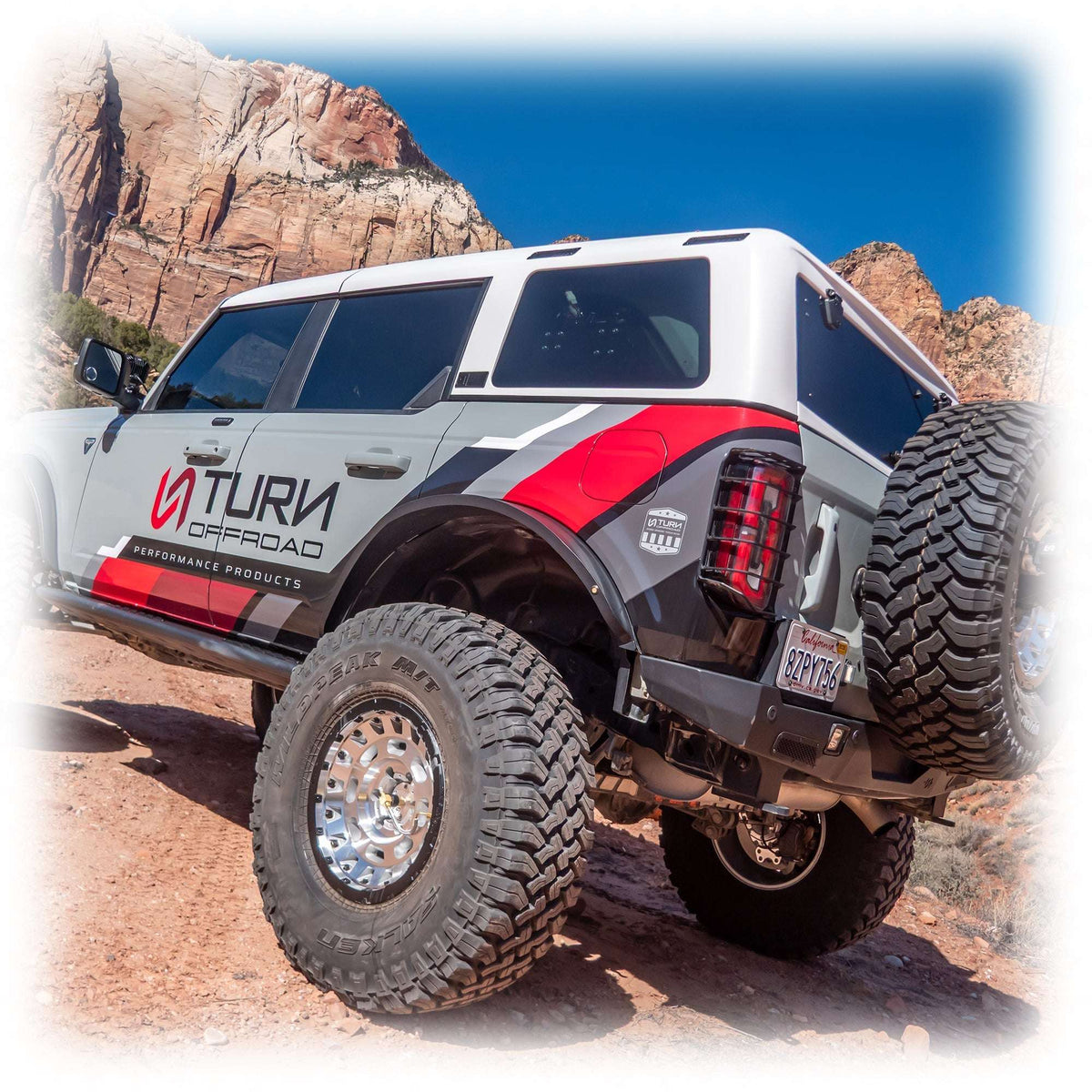 4-Door TR10 Hard Top with White Gelcoat for Ford Bronco - view 5