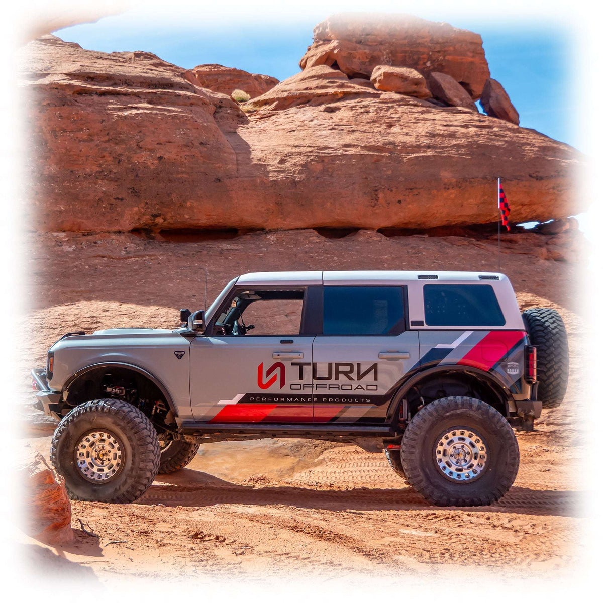 4-Door TR10 Hard Top with White Gelcoat for Ford Bronco - view 11