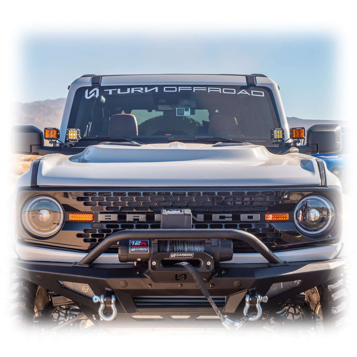 Heat Extraction Fiberglass Hood for Ford Bronco - view 9