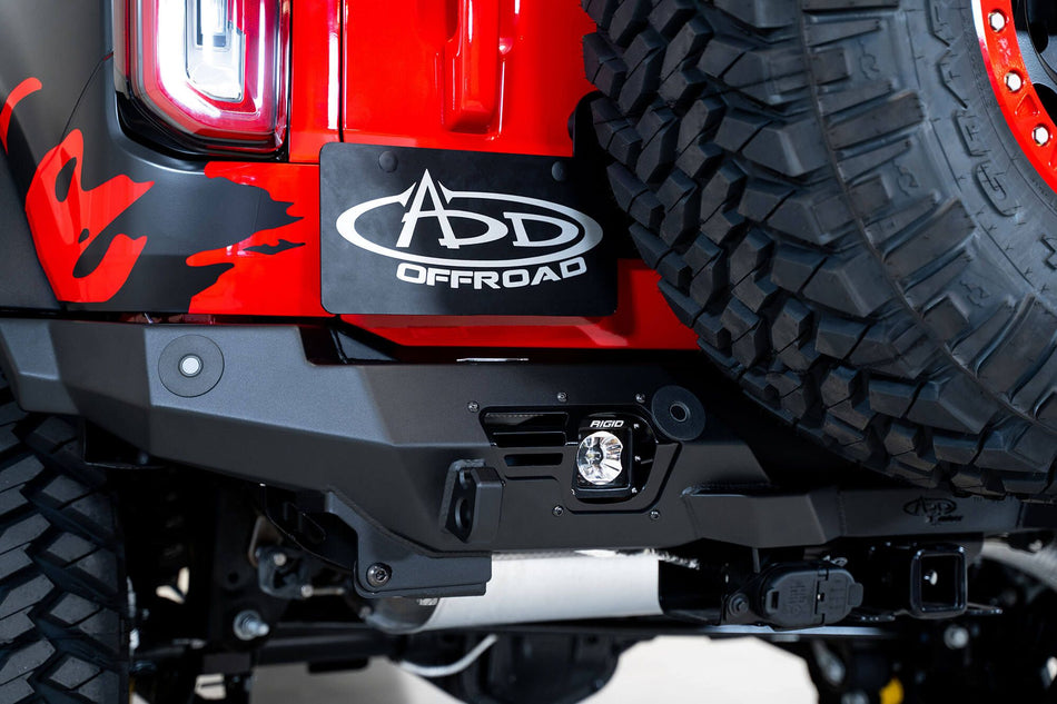 2021-2026 Ford Bronco Bomber Rear Bumper | Addictive Desert Designs