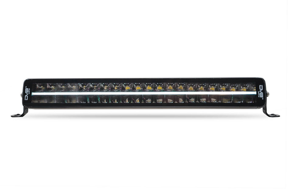 DV8 Offroad Halo Elite 20-Inch Dual Row Light Bar with Accent Light