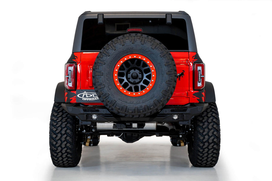 2021-2026 Ford Bronco Stealth Fighter Rear Bumper | Addictive Desert Designs