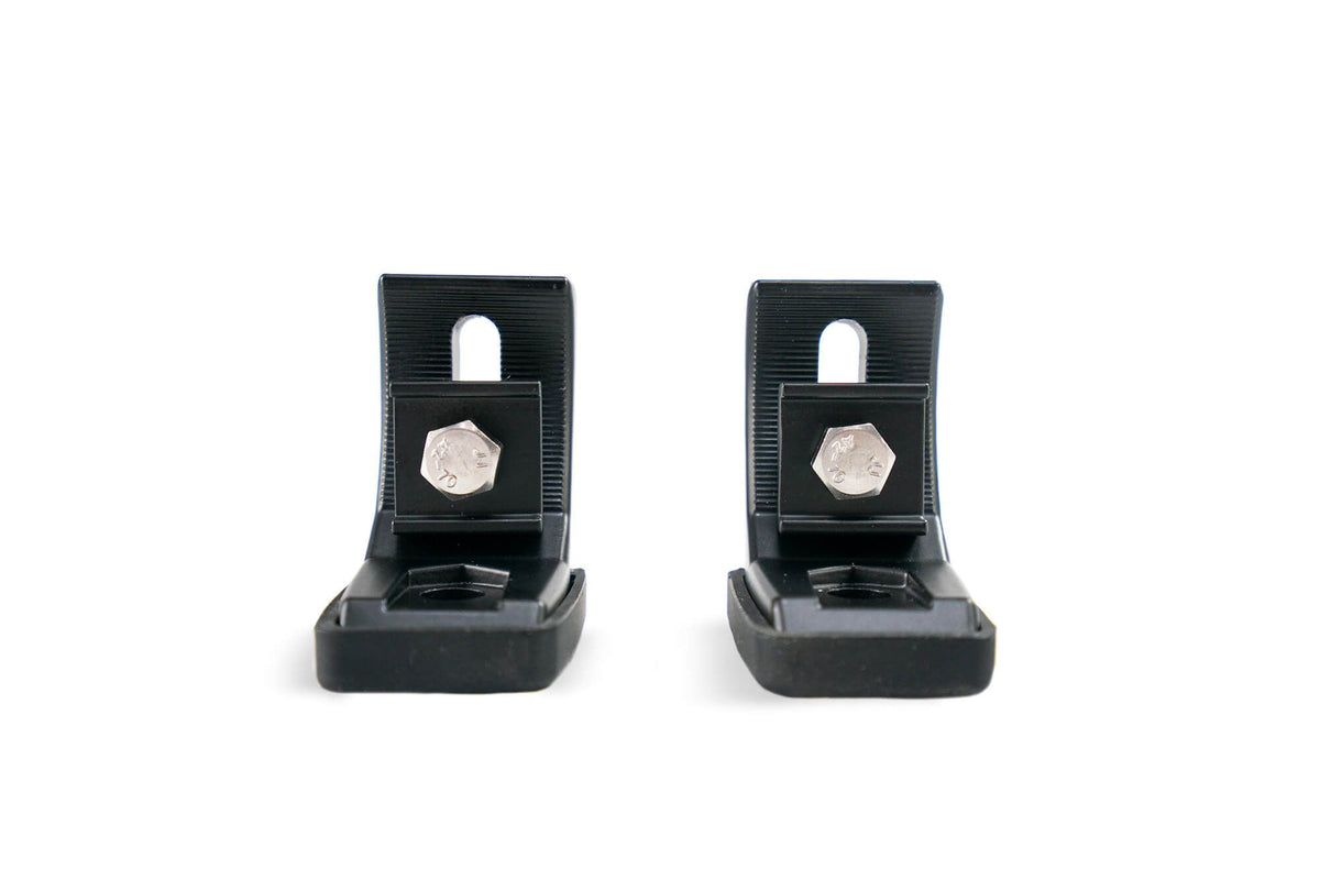 DV8 Offroad small elite series LED light bar mount product shot showing both bracket pieces separately
