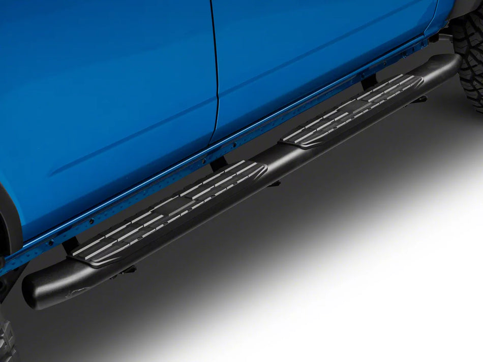 RedRock PNC Side Step Bars - Textured Black for Ford Bronco - product view