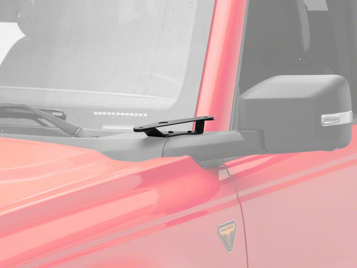 RedRock A-Pillar Off-Road Light Brackets for Ford Bronco - product view