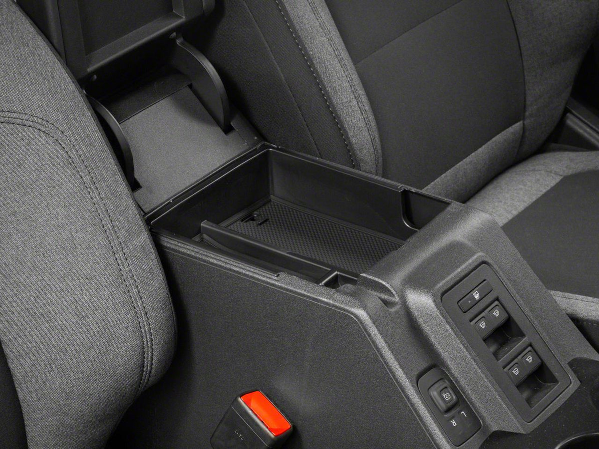 RedRock Arm Rest Lower Storage Tray - Rubber Coated for Ford Bronco - product view