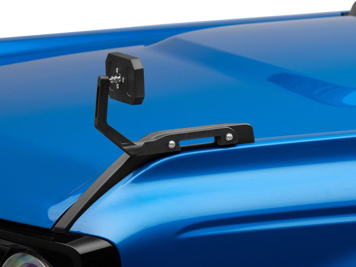 RedRock Auxiliary Mirror for OE Hood Bracket Attachment for Ford Bronco - product view