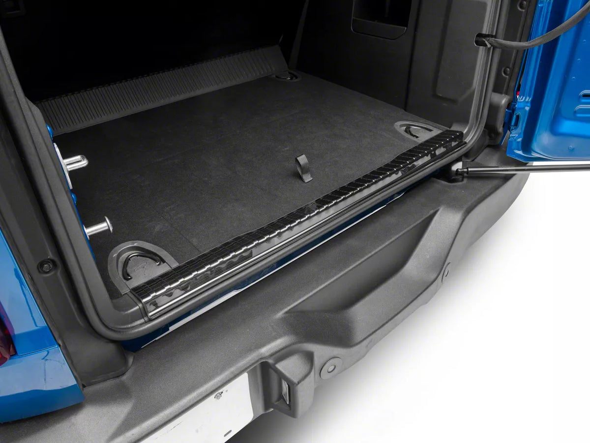 RedRock Cargo Door Entry Guard - Black Stainless for Ford Bronco - product view