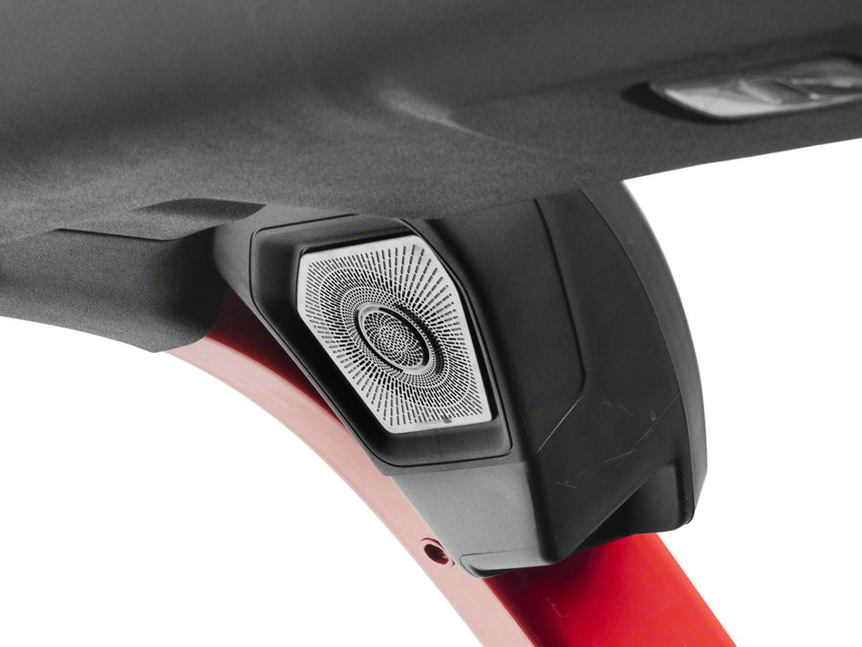 RedRock Cargo Speaker Cover Kit - Black Titanium for Ford Bronco - product view
