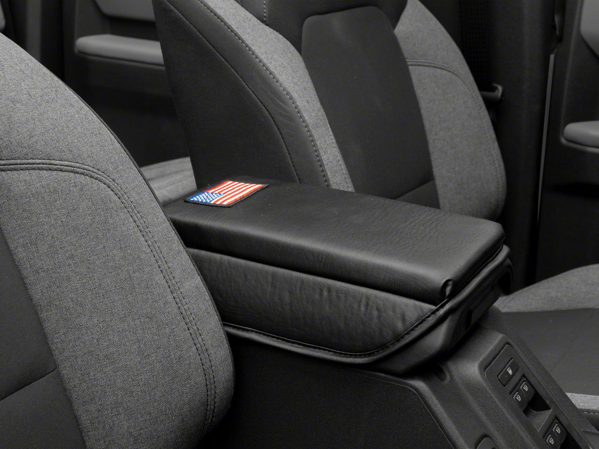 RedRock Center Console Cover with Flag Logo for Ford Bronco - product view