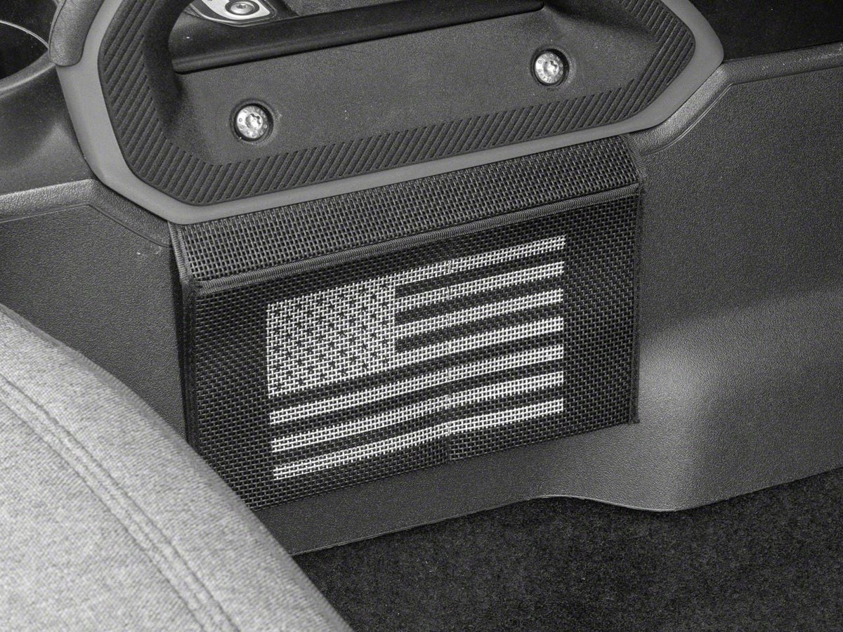 RedRock Console Storage Bag with Flag Logo for Ford Bronco - product view