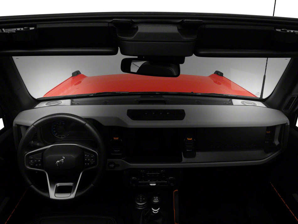 RedRock Dash Speaker Cover Kit - Stainless for Ford Bronco - product view