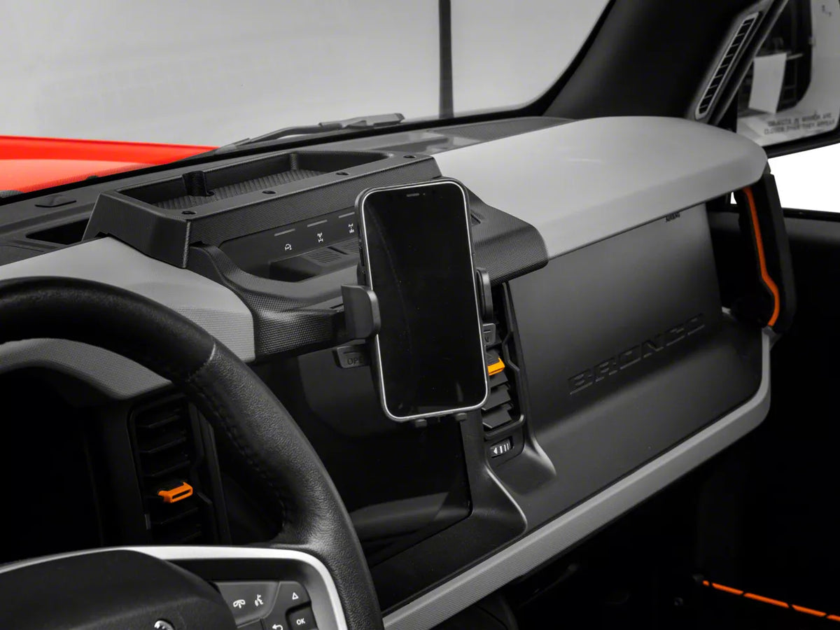RedRock Dashboard Organizer with Phone Holder for Ford Bronco - product view