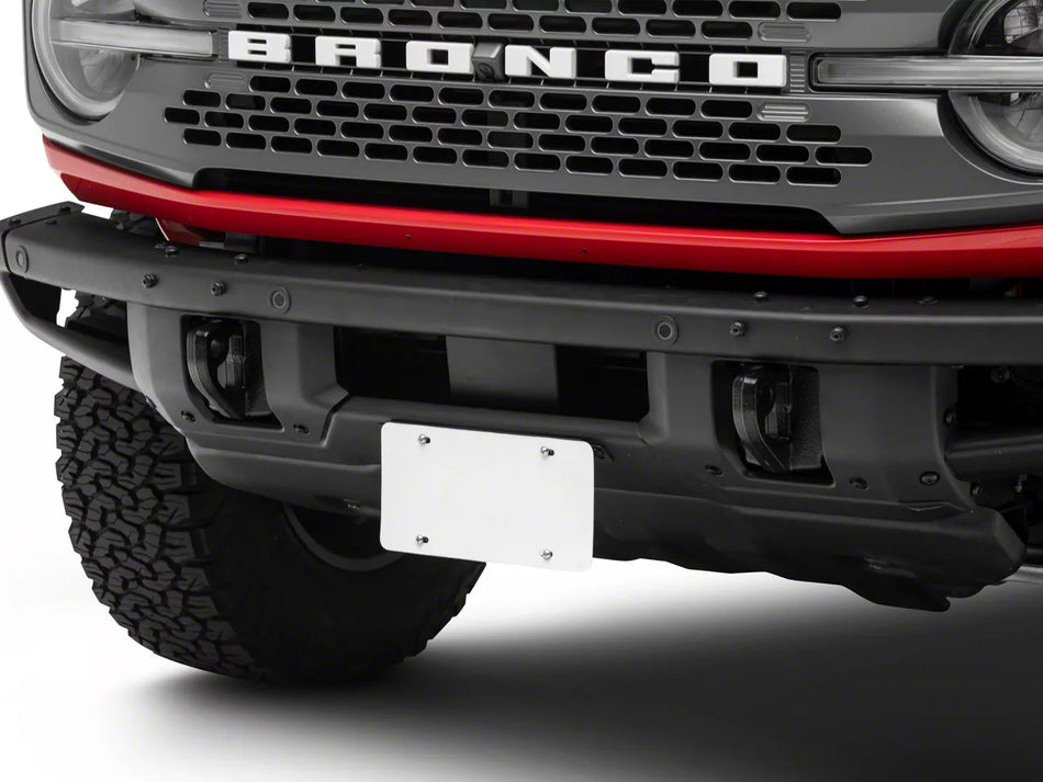 RedRock Front License Plate Bracket for Modular Bumper for Ford Bronco - product view