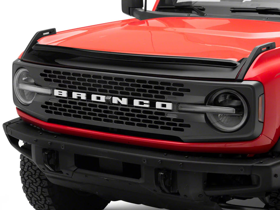 RedRock Hood Deflector - Gloss Black for Ford Bronco - product view