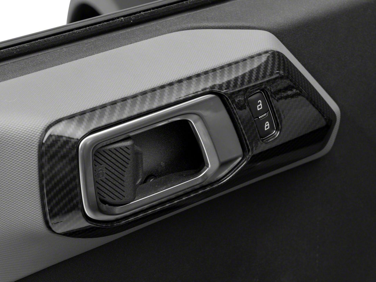 RedRock Interior Door Handle Trim - Carbon for Ford Bronco - product view
