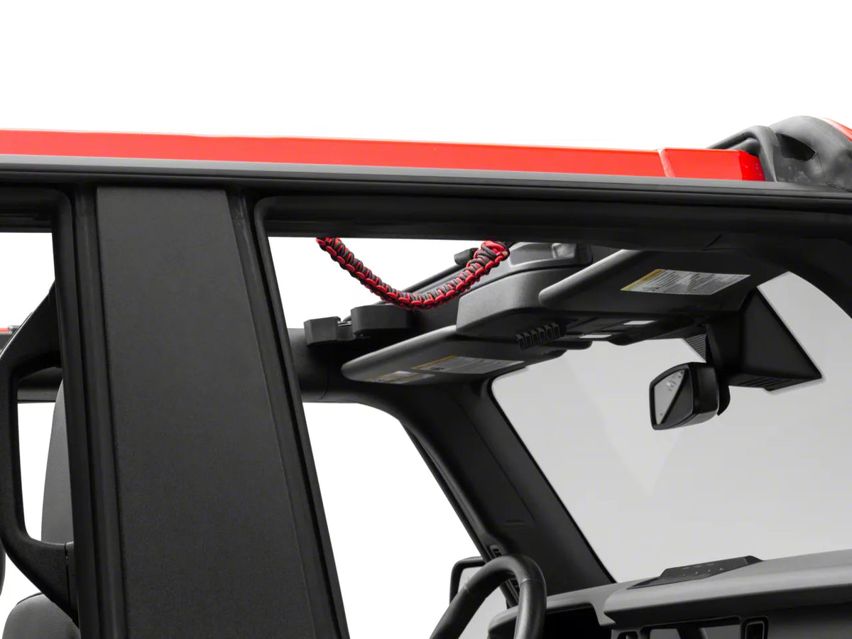 RedRock Paracord Grab Handle - Black and Red for Ford Bronco - product view