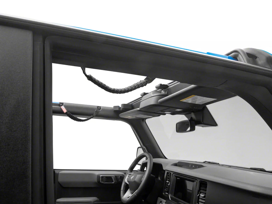 RedRock Paracord Grab Handles - Black for Ford Bronco - product view