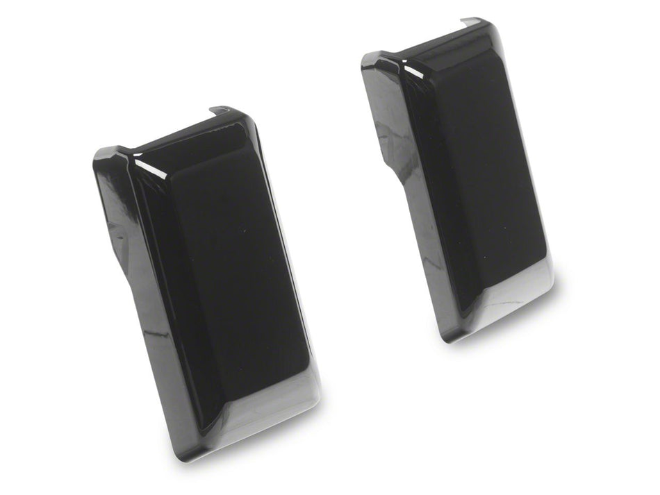 RedRock Rear Window Hinge Covers - Black for Ford Bronco - product view