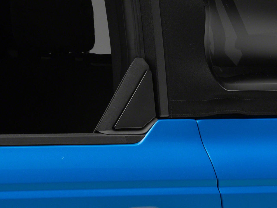 RedRock Rear Window Trim - Black for Ford Bronco - product view