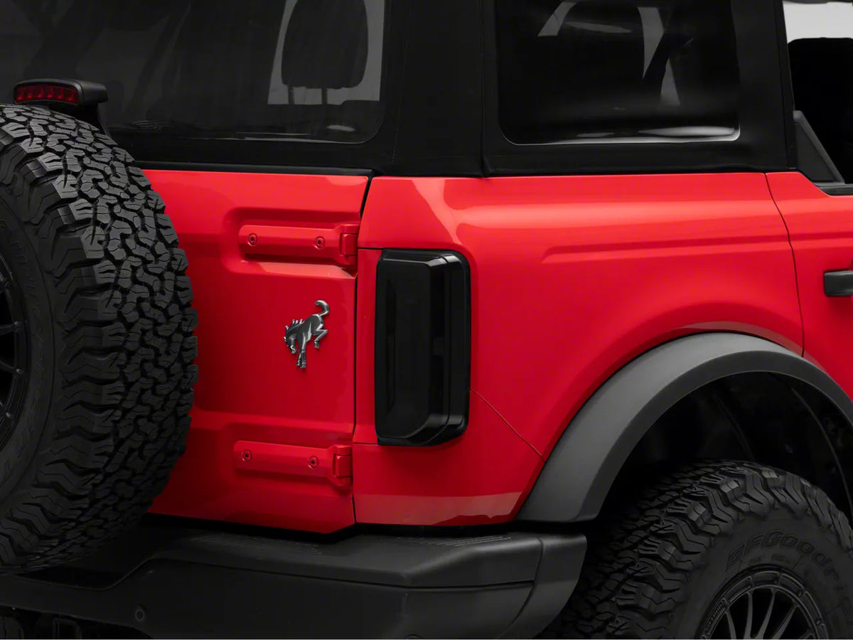 RedRock Tail Light Covers - Smoked for Ford Bronco - product view