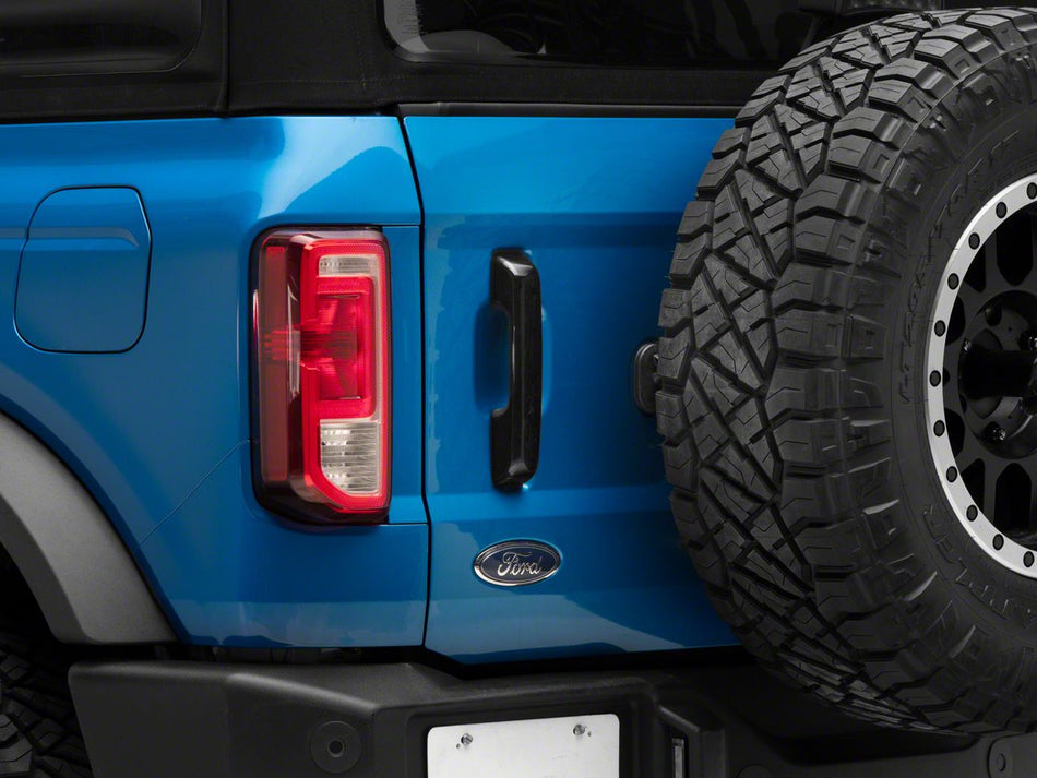 RedRock Tailgate Handle Cover without Keyhole - Gloss Black for Ford Bronco - product view