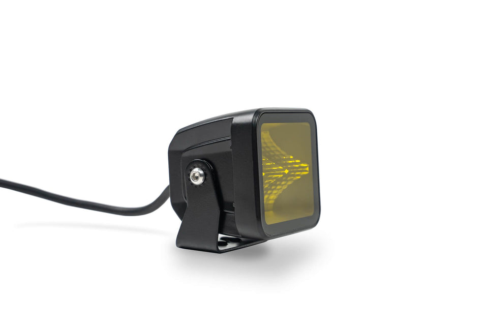 DV8 Offroad Elite Series 3-Inch Amber LED Pod Light