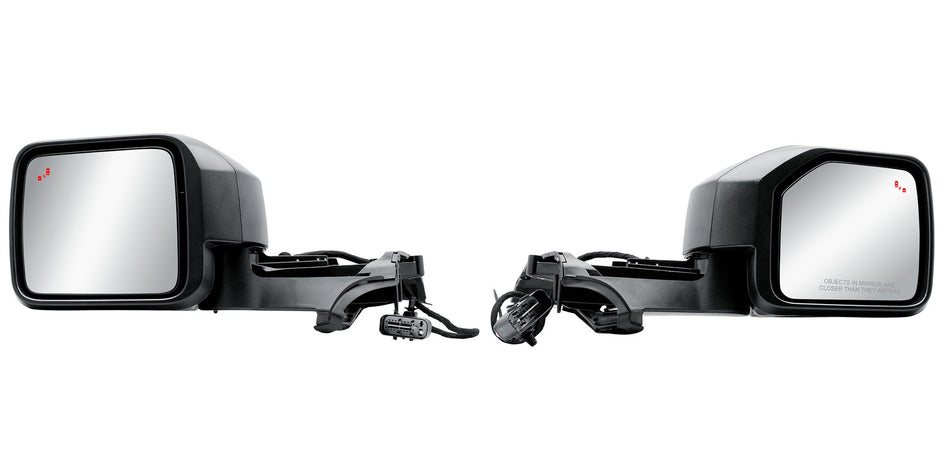 Left+Right Side Mirror Power Heat With BLIS And Light For Ford Bronco 21-25